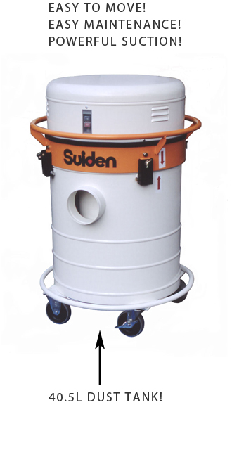 suiden dust collectors - compact portable model