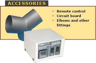 accessories for hot air dryers