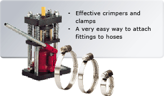 hose crimpers and clamps
