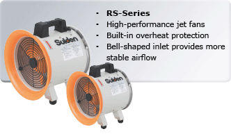 powerful exhaust jet fans