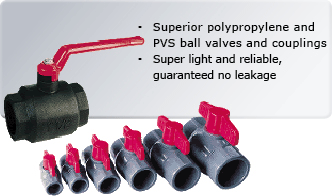 ball valves and cuplings