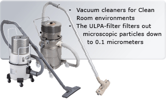 fine dust and powder industrial vacuum cleaners