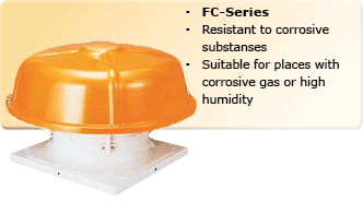 anti corrosion rooftop fans