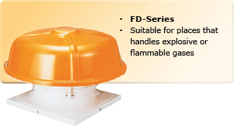 anti-explosive rooftop ventilation fans