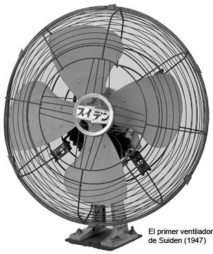 el primer ventilador de suiden