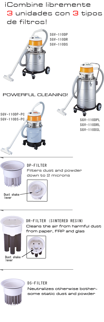 suiden vacuum cleaners - g-clean series dry type vacuum cleaners