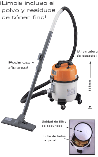 Suiden vacuum cleaners - Toner-Q office use toner dust