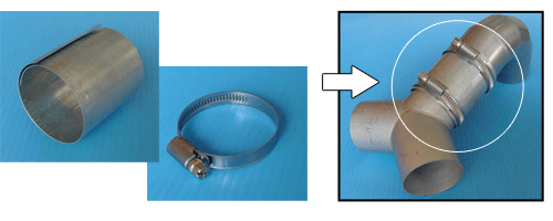 suiden hot air dryers fitting connection pieces