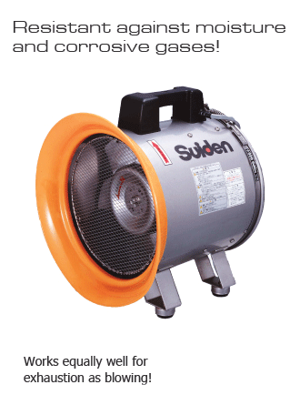 ラウンド  Industrial Axial Jet Fans | Stainless steel body rustproof 送風機、ブロワ