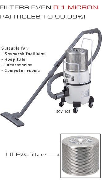 Clean Room Model Industrial Vacuum Cleaner image
