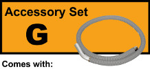 suiden vacuum cleaner accessory H-set