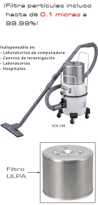 suiden vacuum cleaners - clean room for laboratories, hospital research facilities, computer rooms